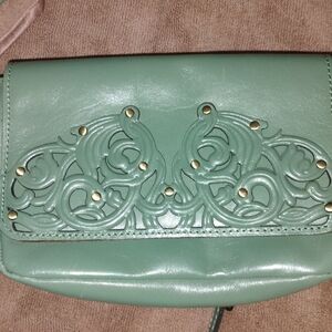 Patricia Nash Lillie Filigree With Stud Details Crossbody Bag